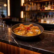 Gambas Geflambeerd met Metaxa