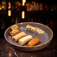 Assortiment Griekse gebakjes